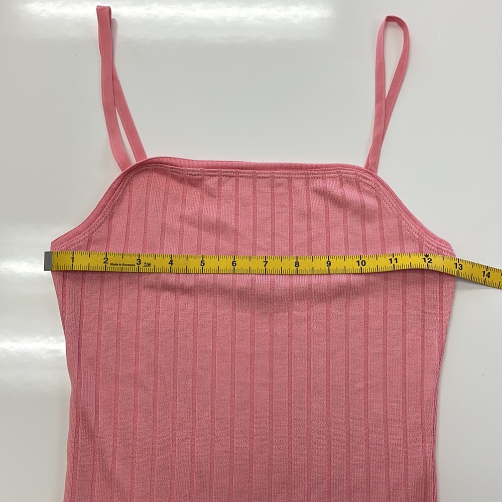 NEW • Pink Rib Knit Bodysuit - Picture 10 of 14